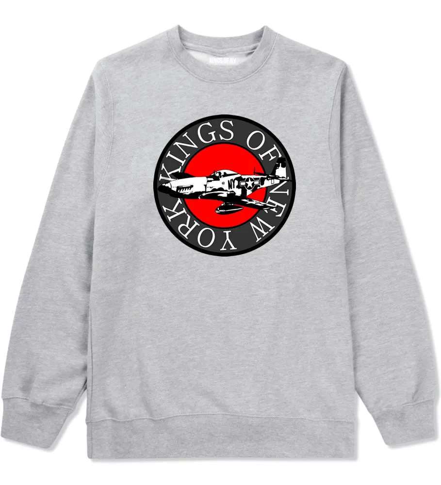 Airplane World War Crewneck Sweatshirt