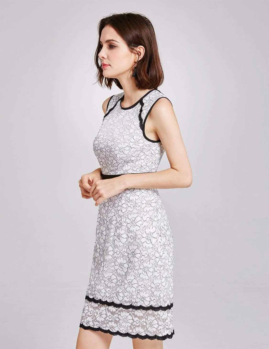 Alisa Pan Lace Wear to Work Dress