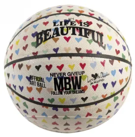 All You Need Is He[Art] Basketball Sports Ball Object Art by Mr Brainwash- Thierry Guetta