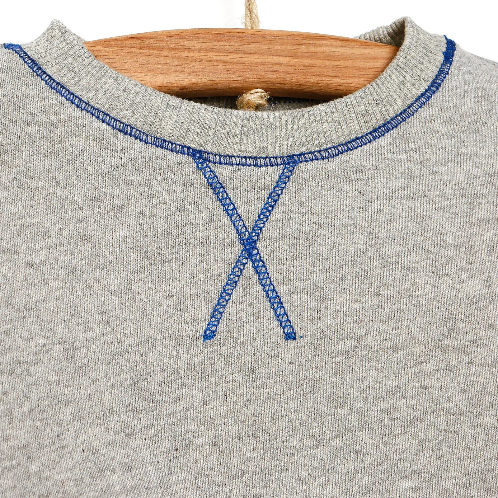 Antebies Newborn Sky Organic Sweatshirt - Grey