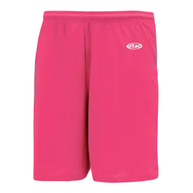 Athletic Knit (AK) BS1300M-014 Mens Pink Basketball Shorts