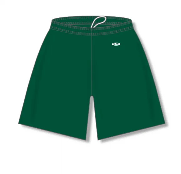 Athletic Knit (AK) BS1700Y-029 Youth Dark Green Basketball Shorts