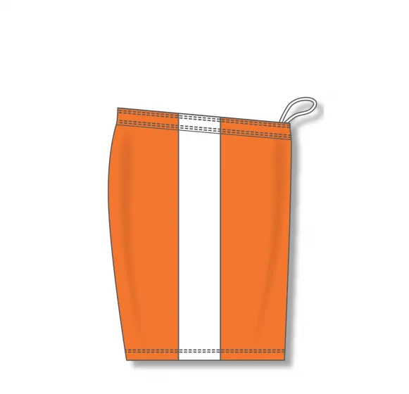 Athletic Knit (AK) BS9145Y-238 Youth Orange/White Pro Basketball Shorts