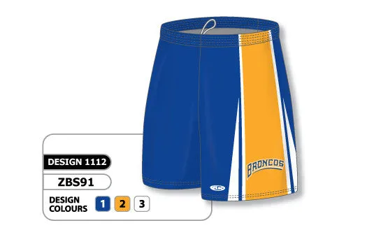 Athletic Knit Custom Sublimated Basketball Short Design 1112