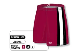 Athletic Knit Custom Sublimated Basketball Short Design 1137