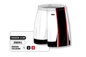 Athletic Knit Custom Sublimated Basketball Short Design 1139