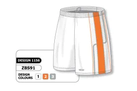 Athletic Knit Custom Sublimated Basketball Short Design 1156