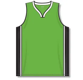 Athletic Knit Pro Cut Basketball Jersey With Rap Neck & Side Inserts