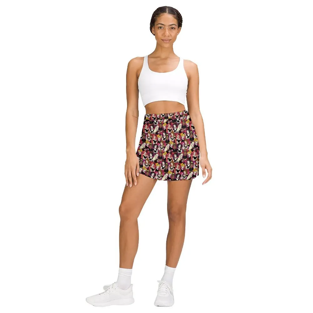 Bad Girls Athletic A-Line Skirt With Pocket