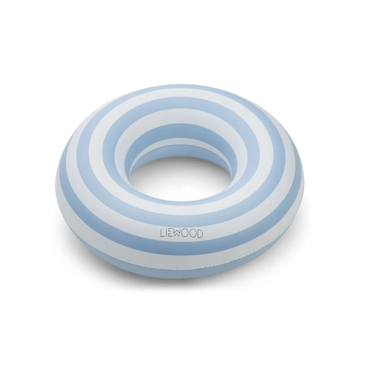 Baloo Swim Ring - Stripe: Sea blue/creme de la creme