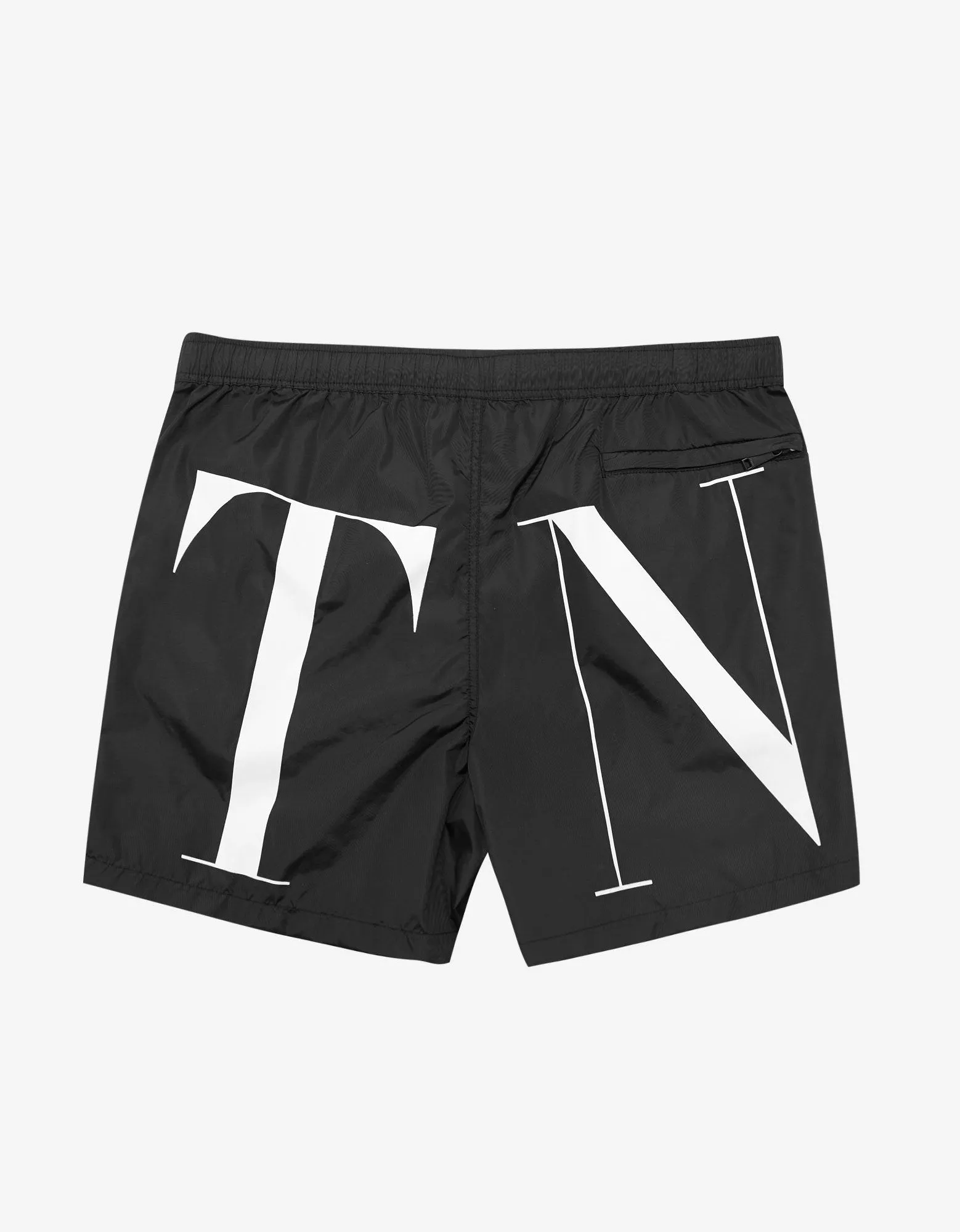 Black VLTN Swim Shorts