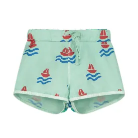 BONMONT DUSTY AQUE BOATS SWIM SHORTS