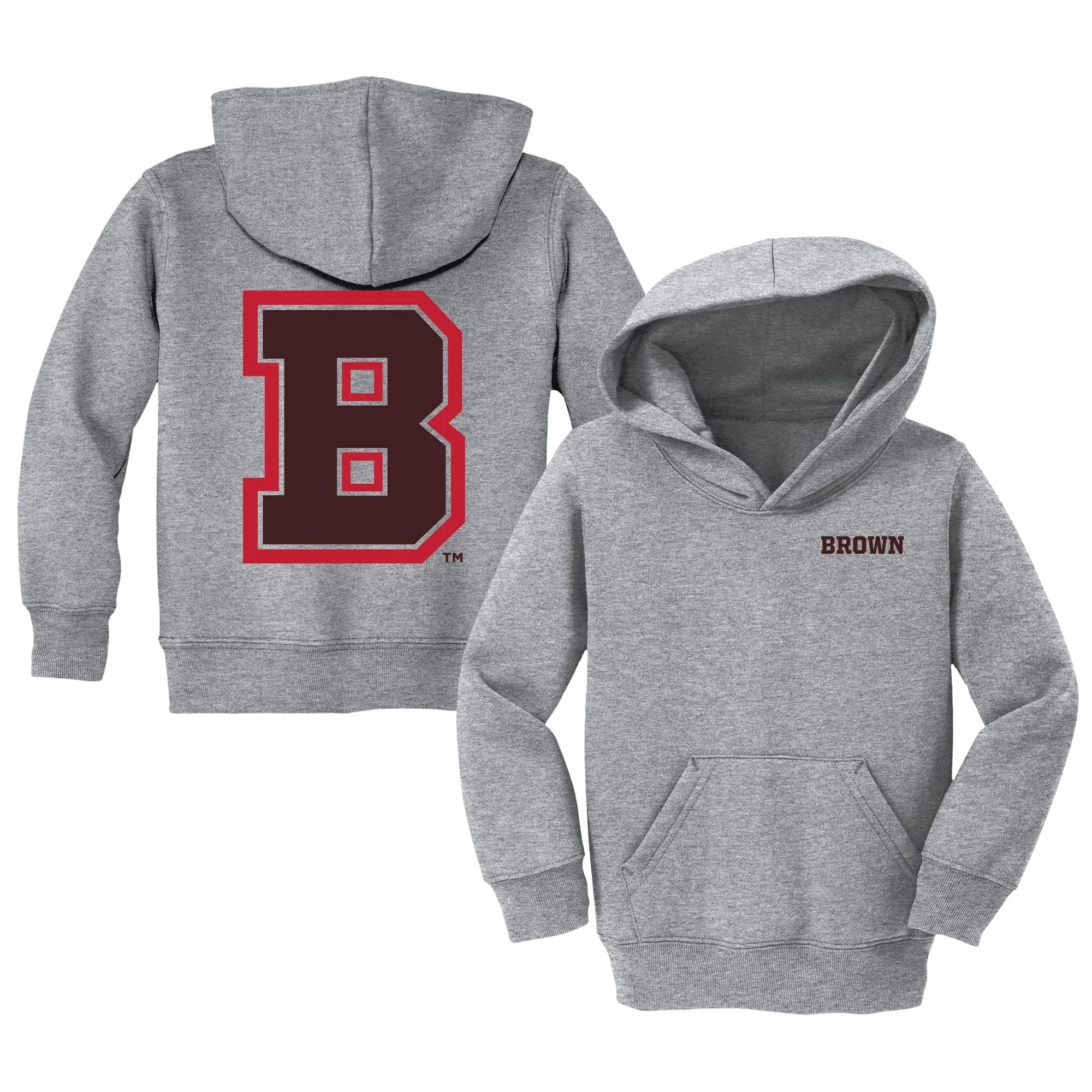 Brown Bears Logo Toddler Pullover Sweatshirt