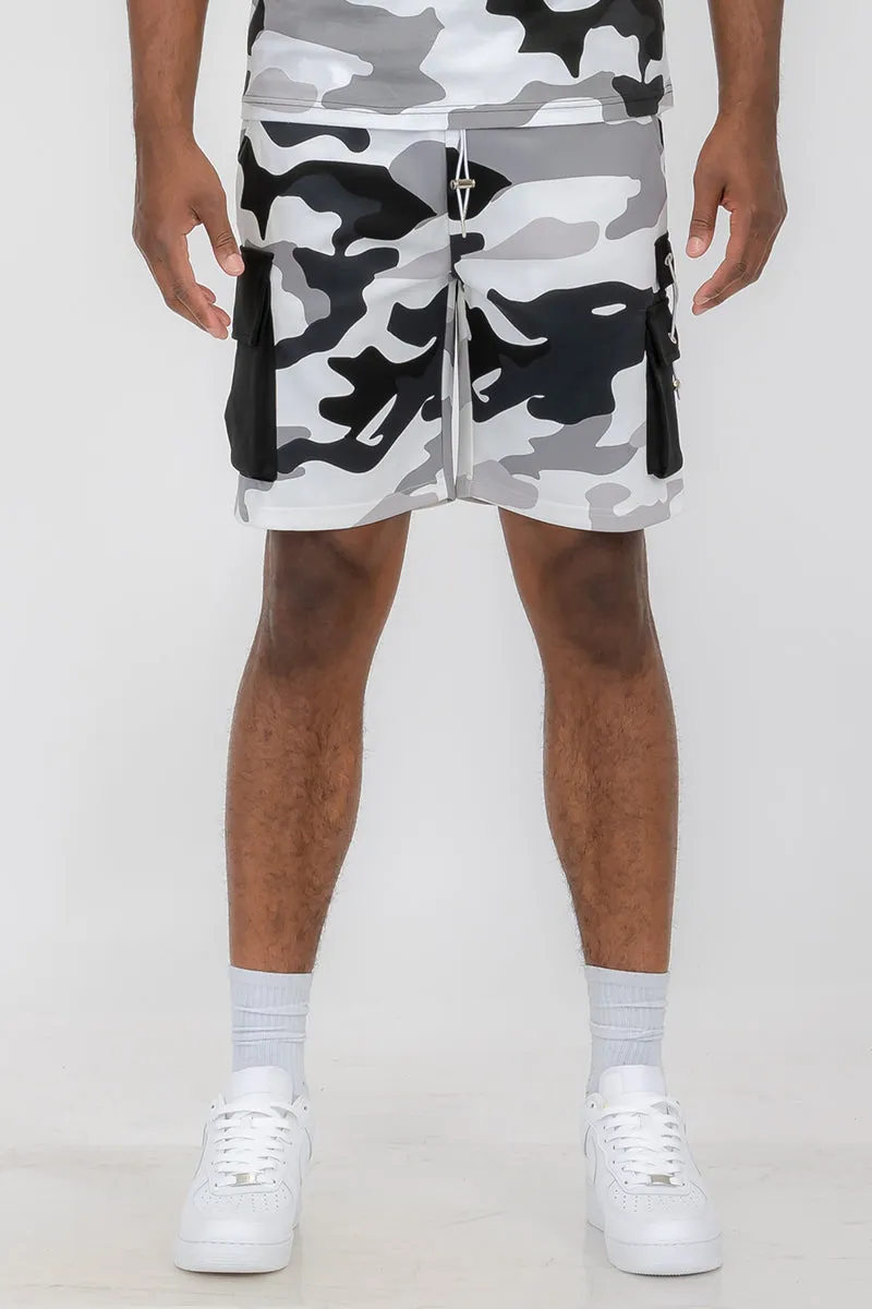 Camo Toggle Shorts