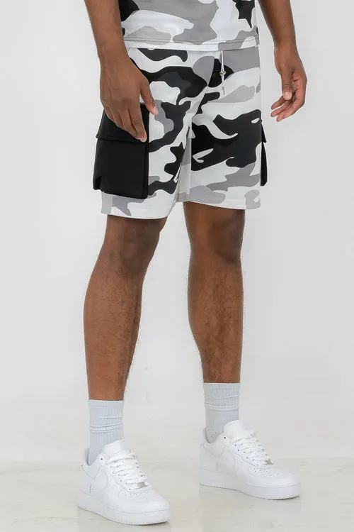 Camo Toggle Shorts