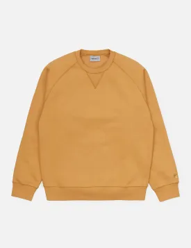 Carhartt-WIP Chase Sweatshirt - Winter Sun/Gold