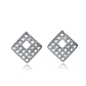 Céline Carrée Stud Style Earrings