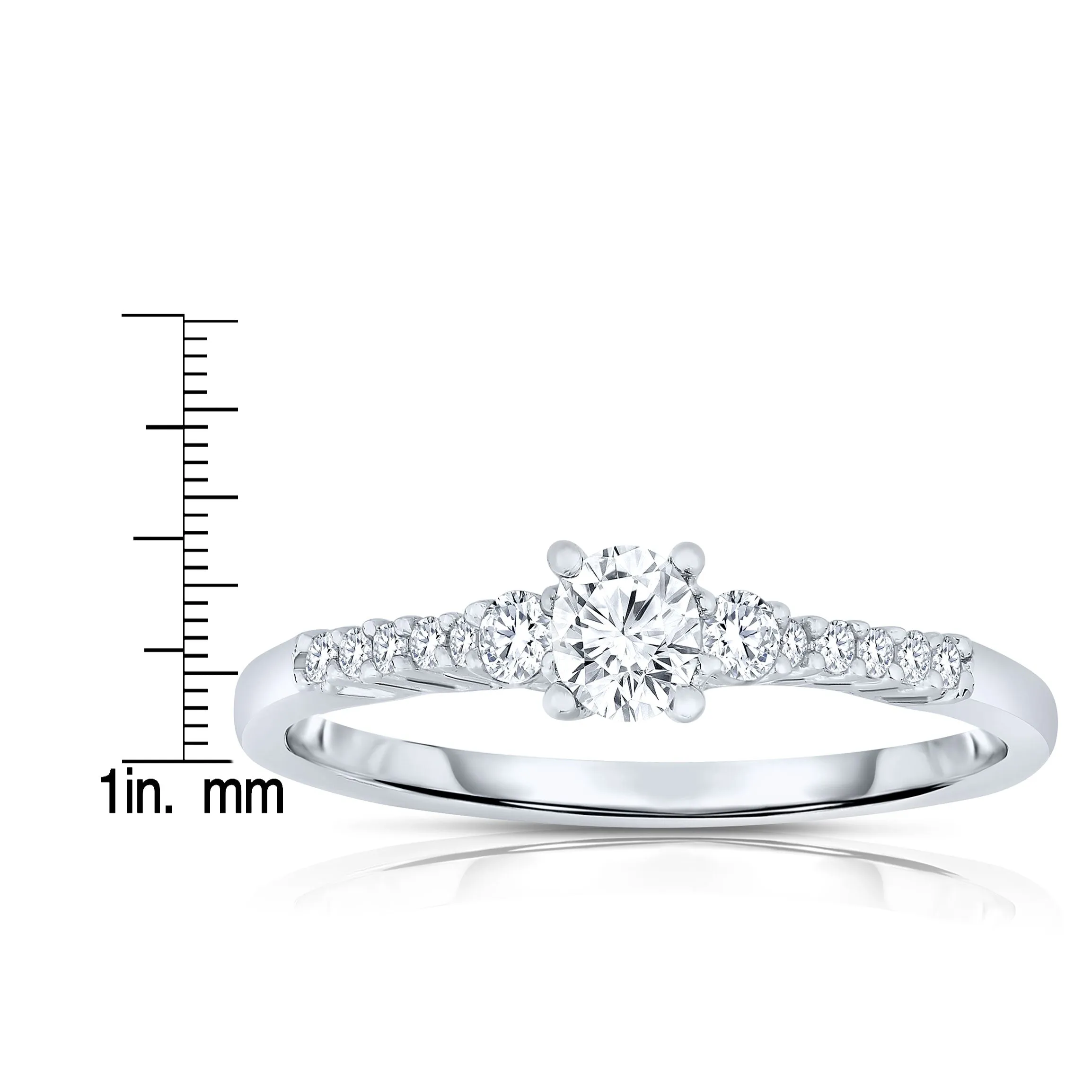 Cubic Zirconia Sterling Silver Cubic Zirconia Ring