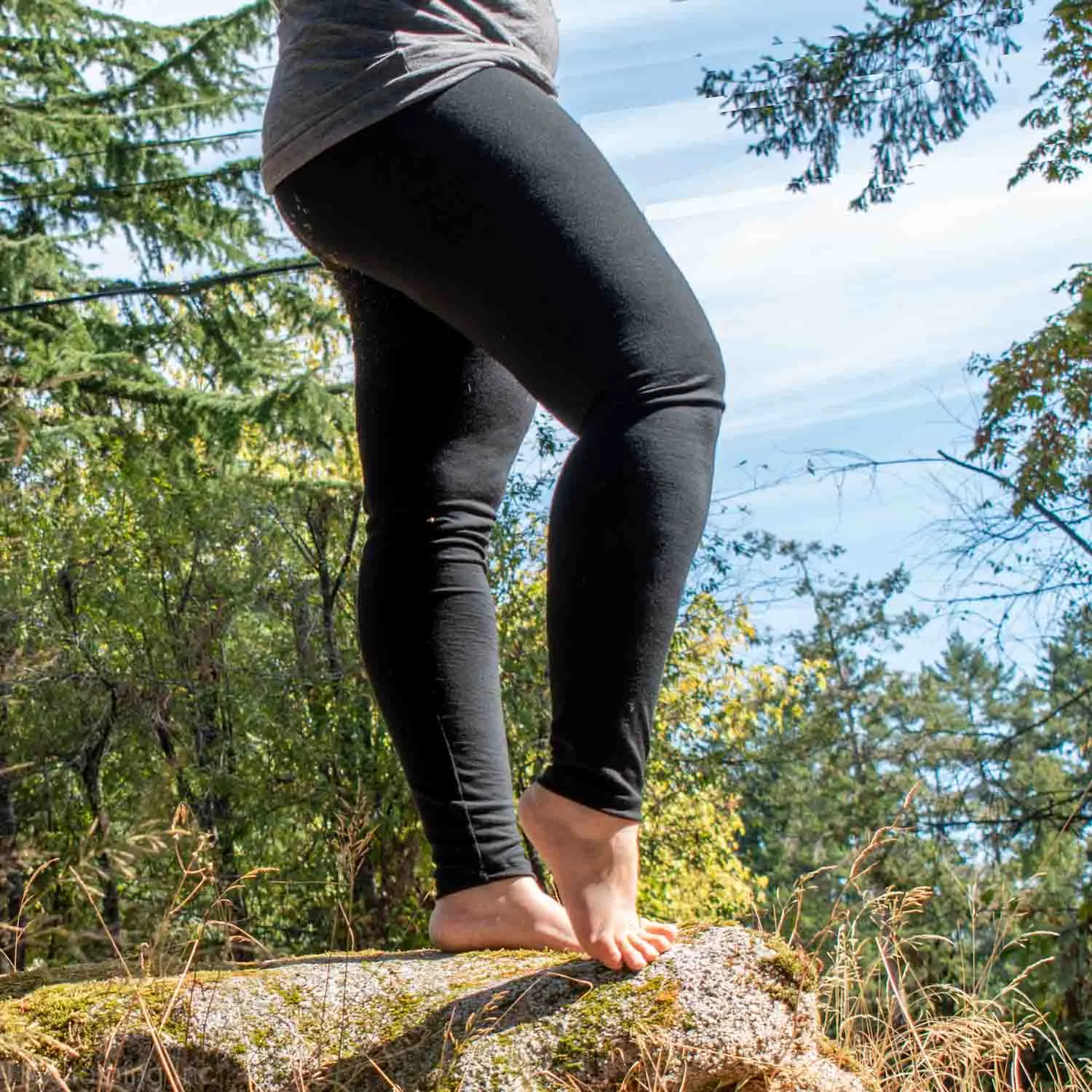 Custom Merino Wool Base Leggings - Grown Ups