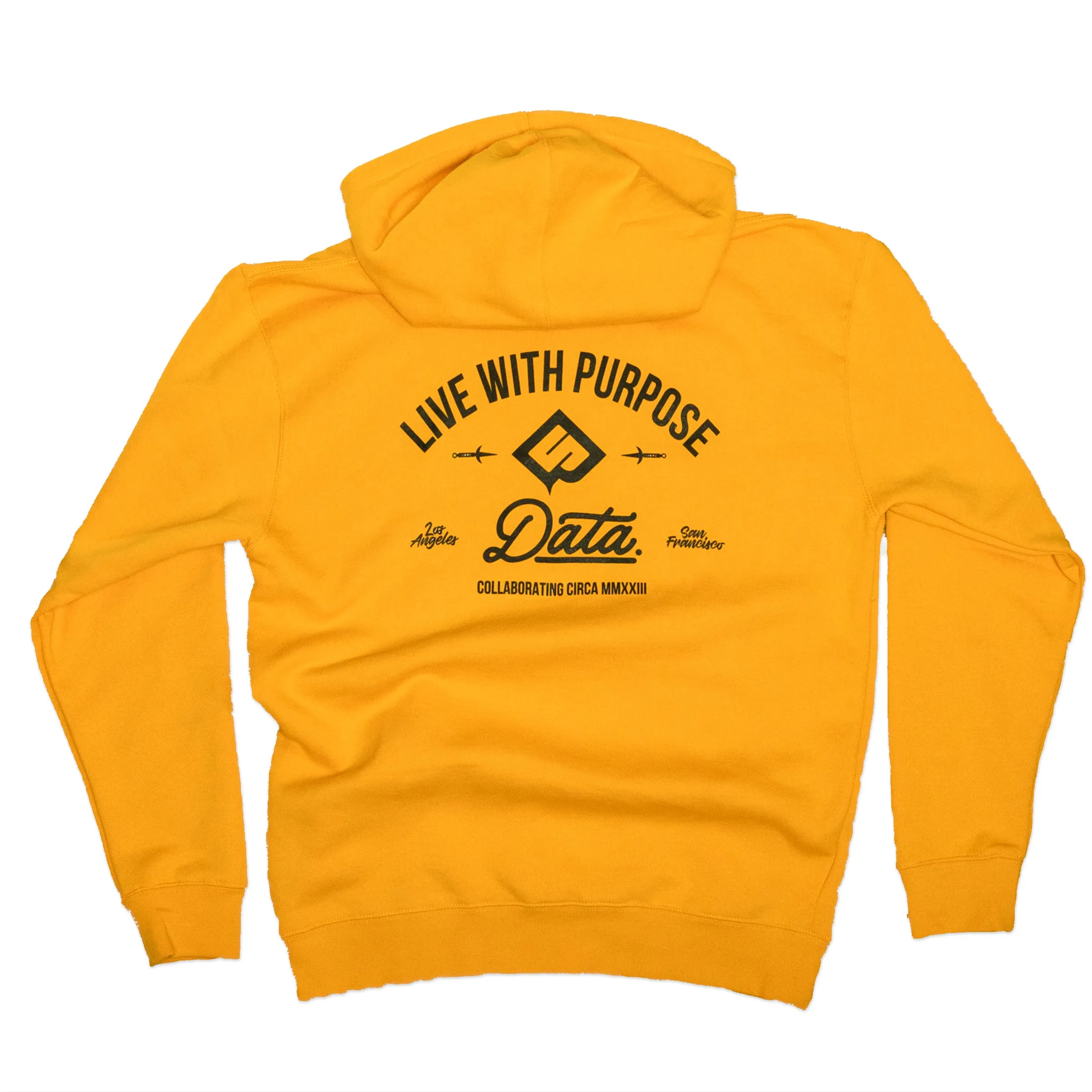 Data x LP Hoodie (Yellow)