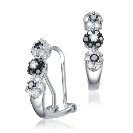 Eloise Zirconia Hoop Earrings