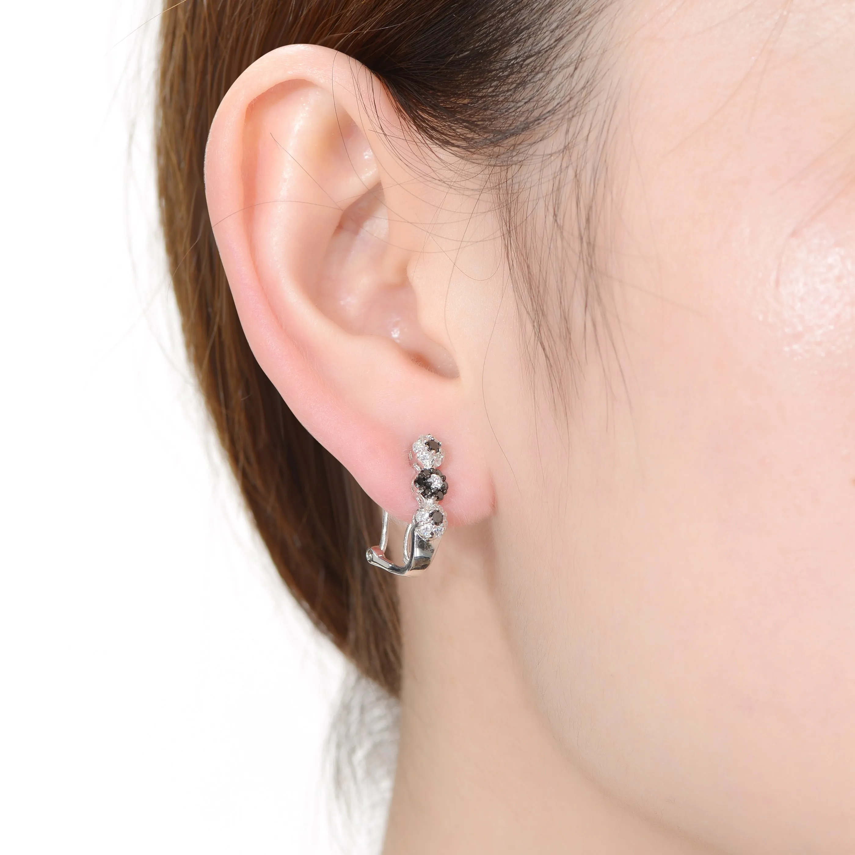 Eloise Zirconia Hoop Earrings