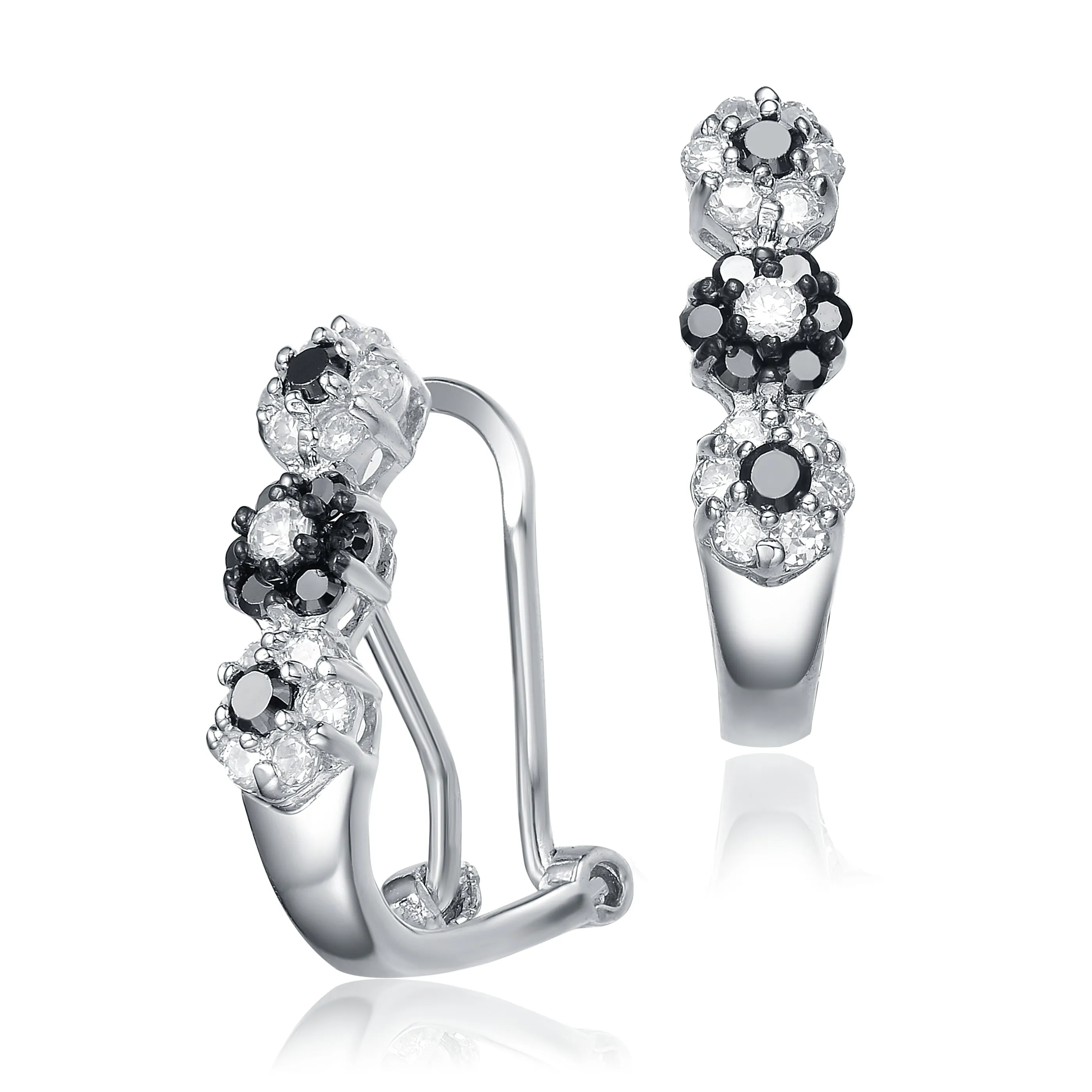 Eloise Zirconia Hoop Earrings