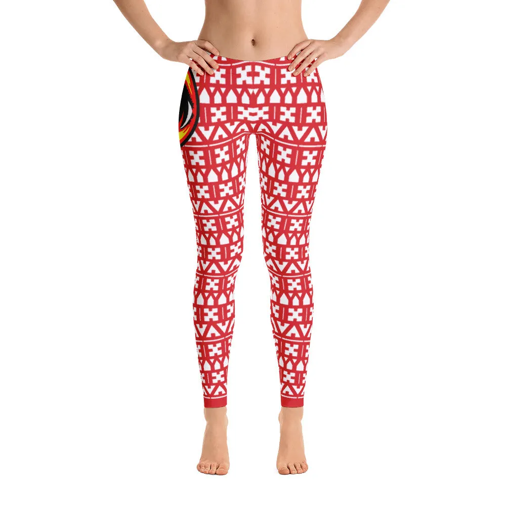 EYEZ Pattern Illusion Leggings (EYE on HIP)