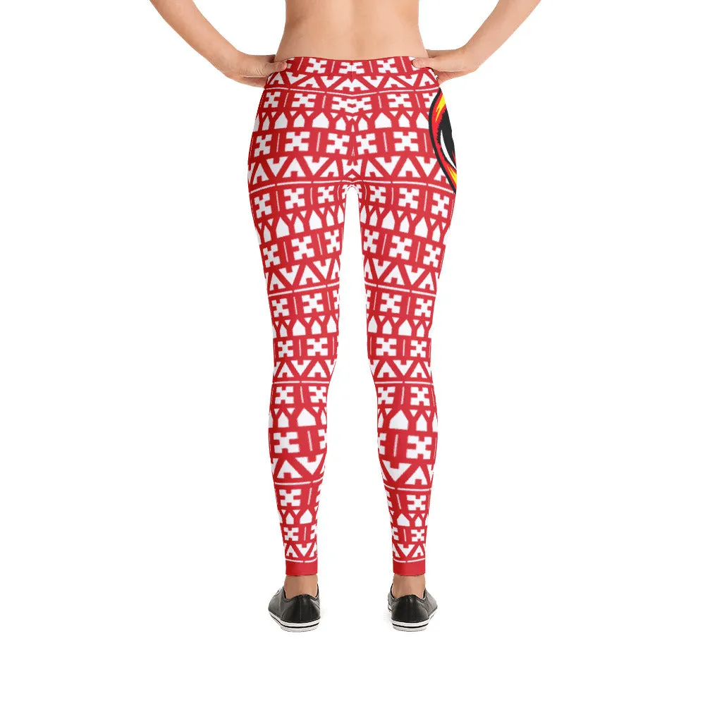 EYEZ Pattern Illusion Leggings (EYE on HIP)