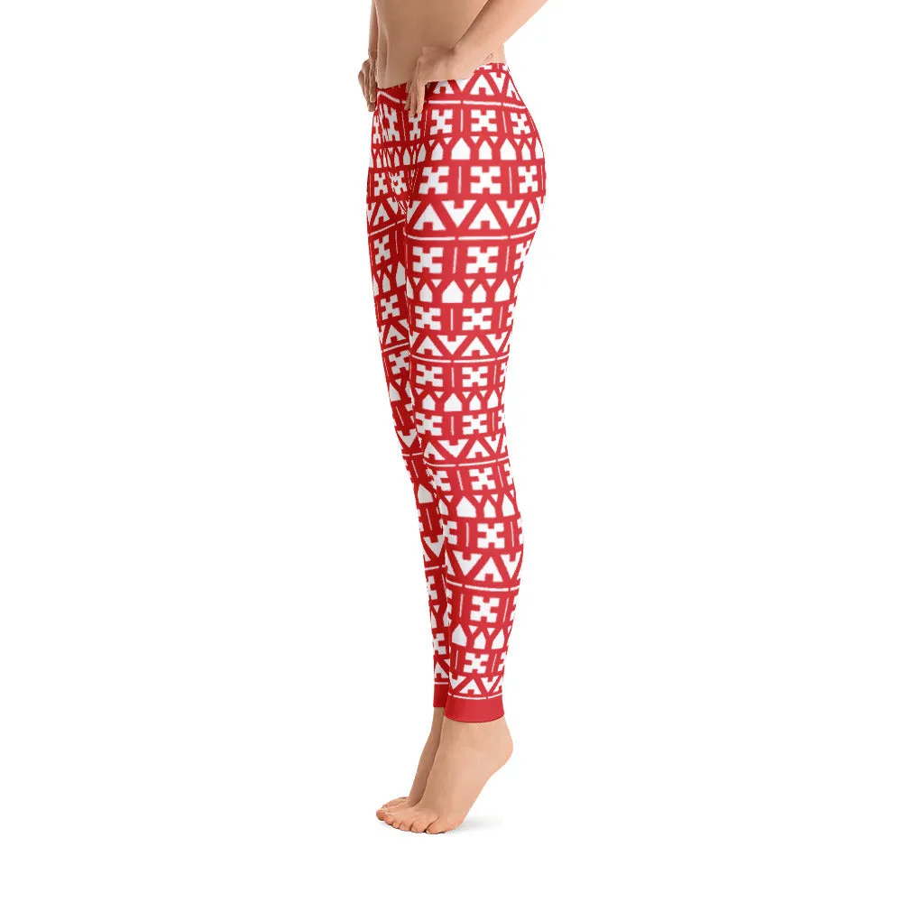 EYEZ Pattern Illusion Leggings (EYE on HIP)