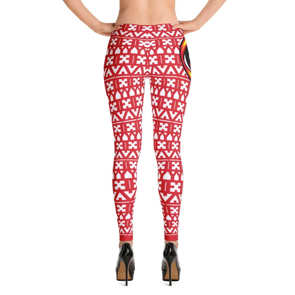 EYEZ Pattern Illusion Leggings (EYE on HIP)