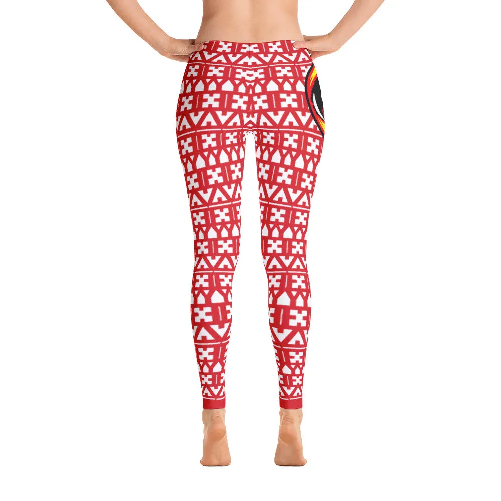 EYEZ Pattern Illusion Leggings (EYE on HIP)