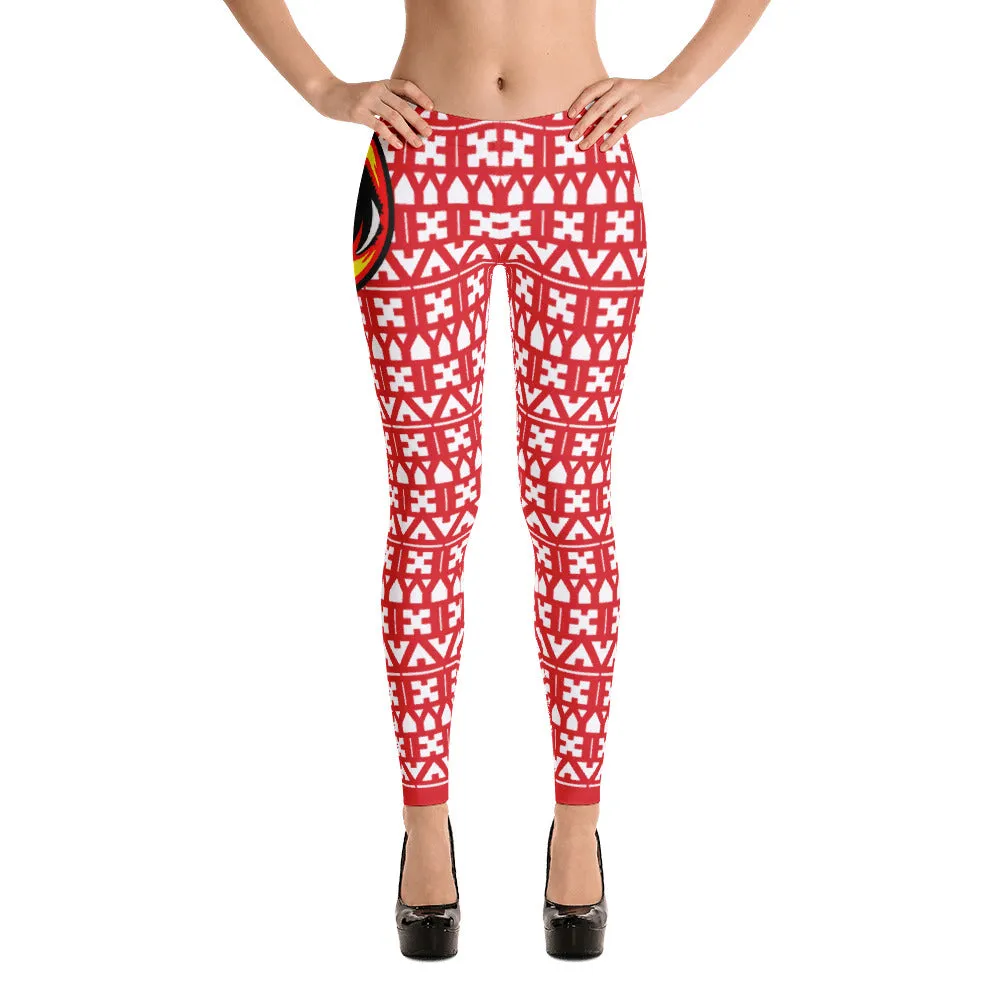 EYEZ Pattern Illusion Leggings (EYE on HIP)