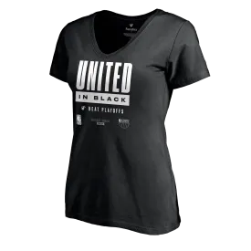 Fanatics United In Black Playoff Women's Tee