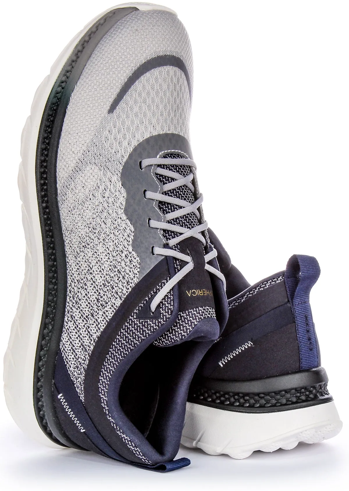 Geox U Spherica Active In Grey Navy For Men