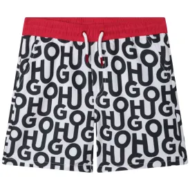 Hugo Printed Swim Shorts