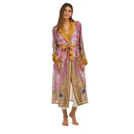 Indian Summer Pink Robe Gown