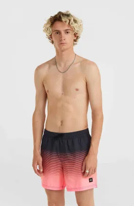 Jack O'Neill Cali Gradient 15\" Swim Shorts | Black Simple Gradient Panel"