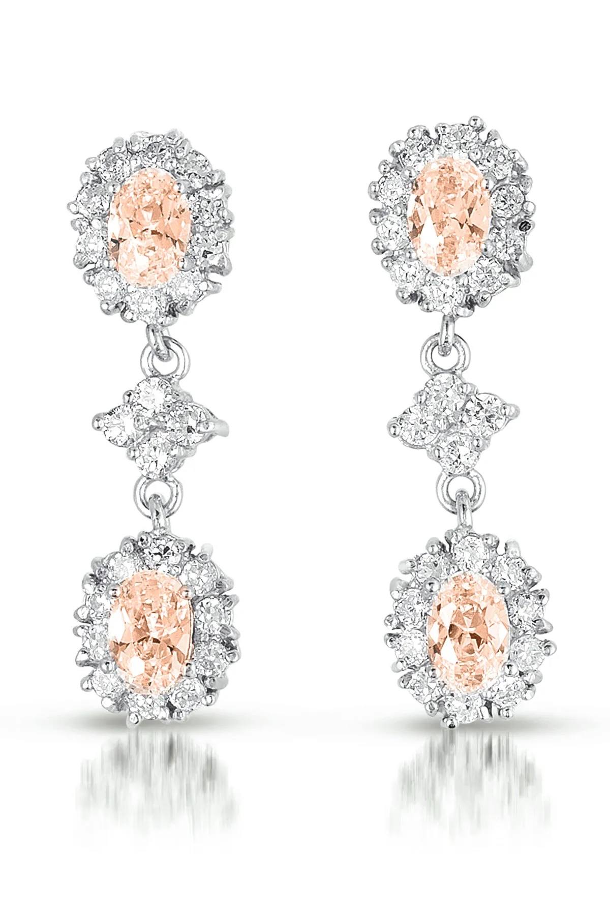 Jeanne Champagne Earrings