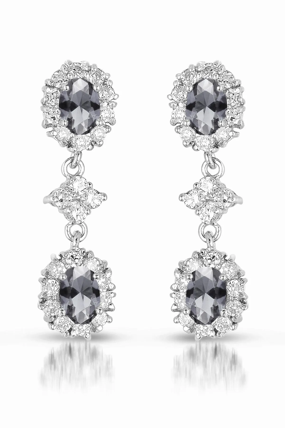 Jeanne Champagne Earrings