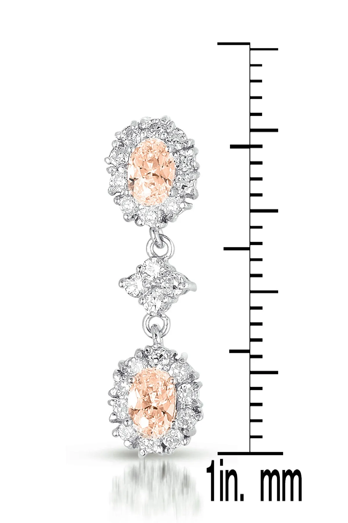 Jeanne Champagne Earrings