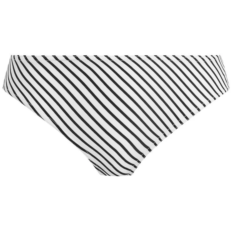 Jewel Cove Hipster Bikini Brief Stripe Black - Freya Swim