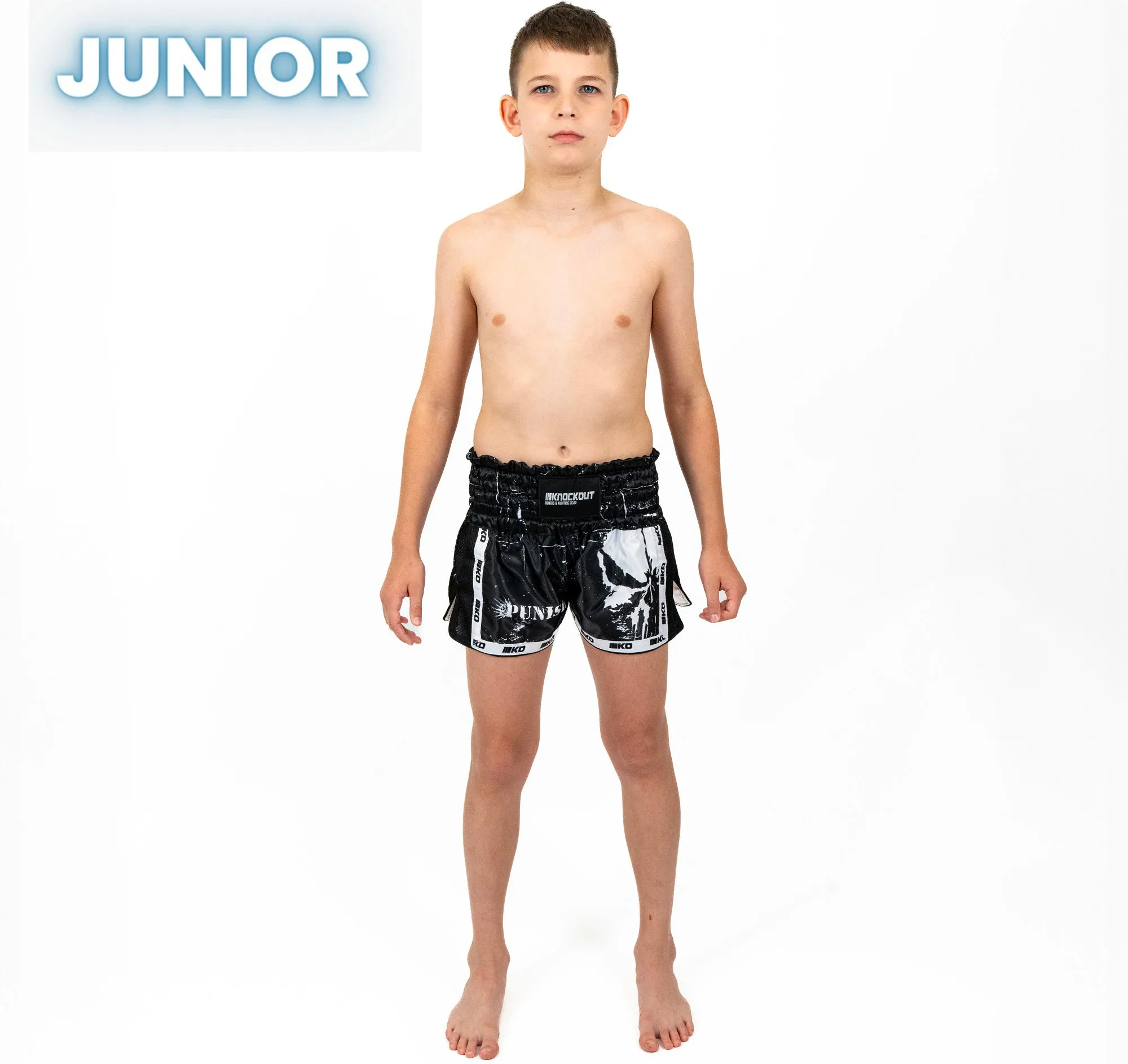 Knockout Punisher 2.0 Kids Kickboxing Shorts