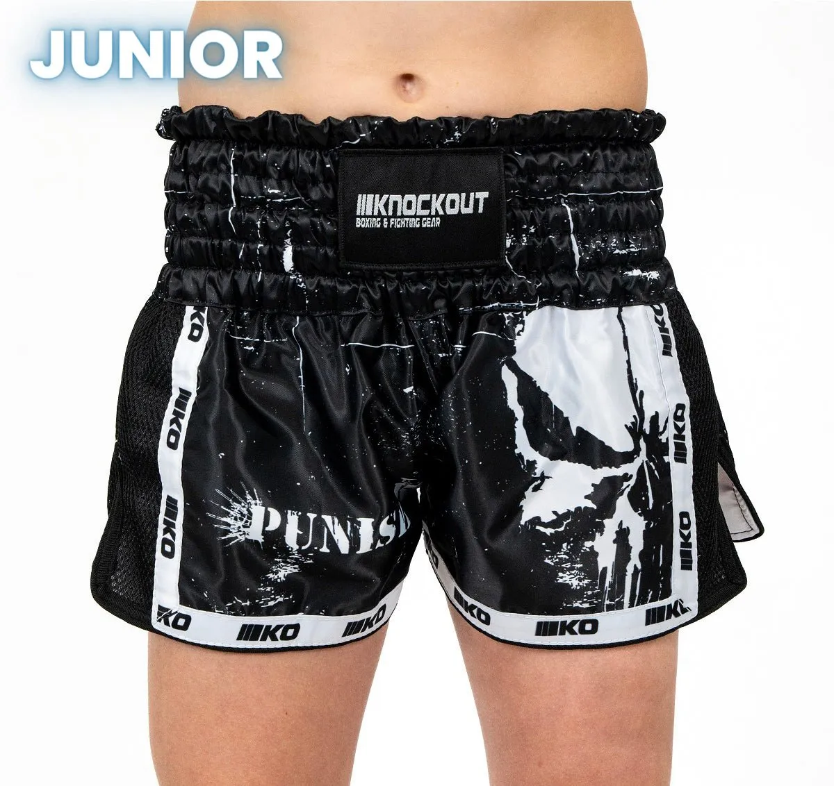 Knockout Punisher 2.0 Kids Kickboxing Shorts