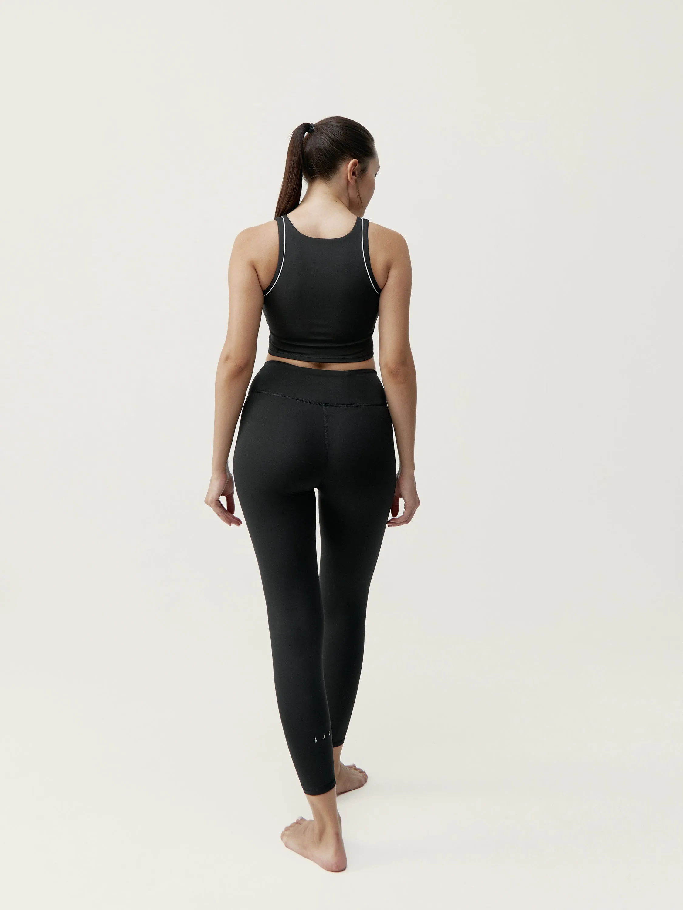 Legging Indra - Noir/Blanc Cassé