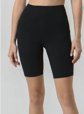 Luxe Black Ref Length Shorts