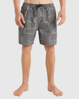 Mens Longboard 17" Swim Shorts