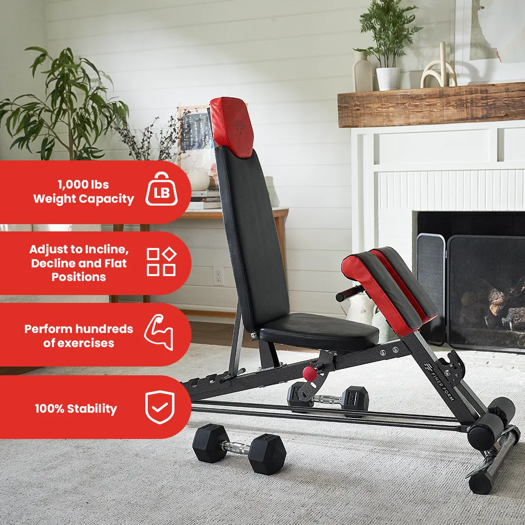 Multi-Functional Adjustable FID Weight Bench