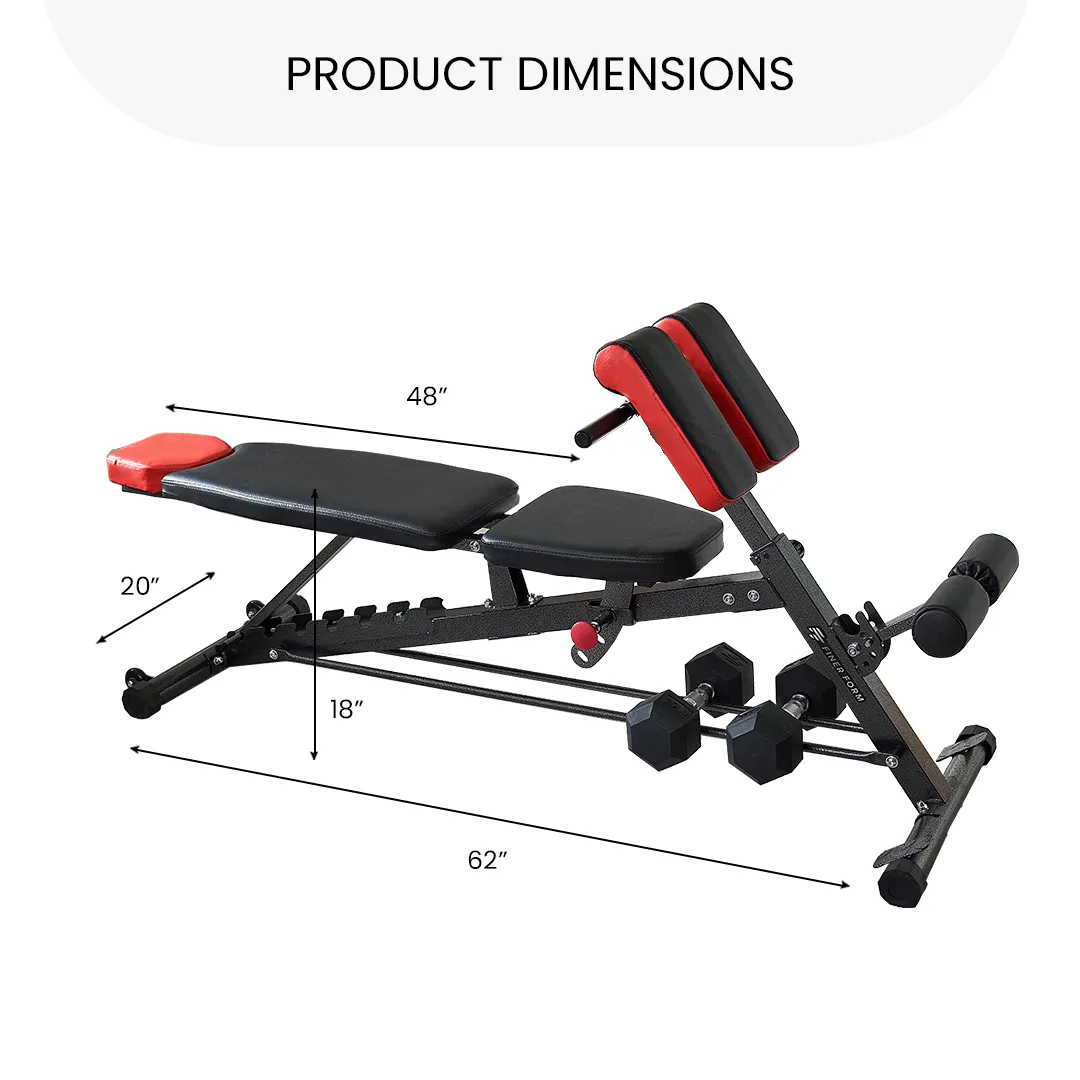 Multi-Functional Adjustable FID Weight Bench