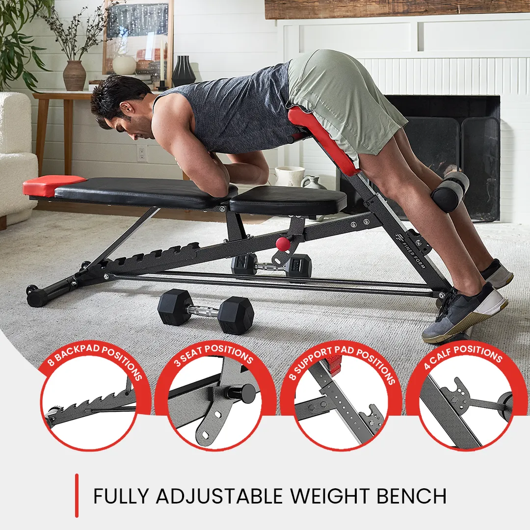 Multi-Functional Adjustable FID Weight Bench